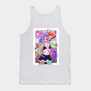 Samurai girl power Tank Top